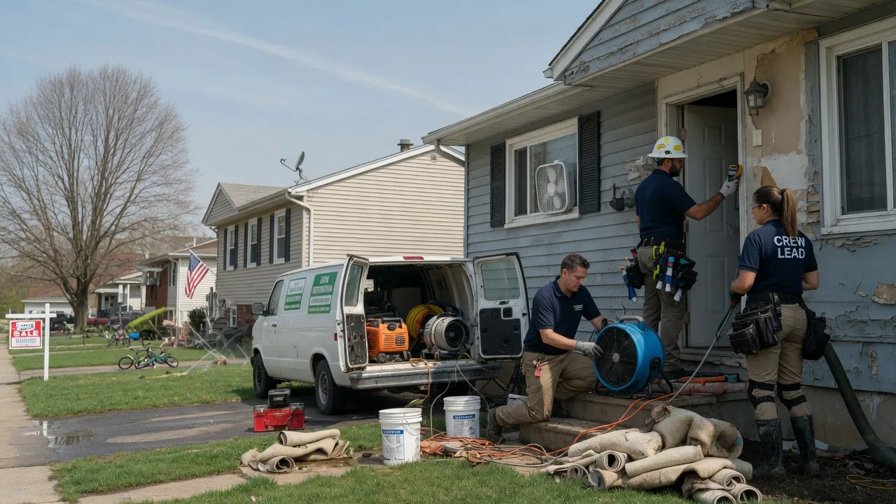 Flood Cleanup in Lanark, IL near me
