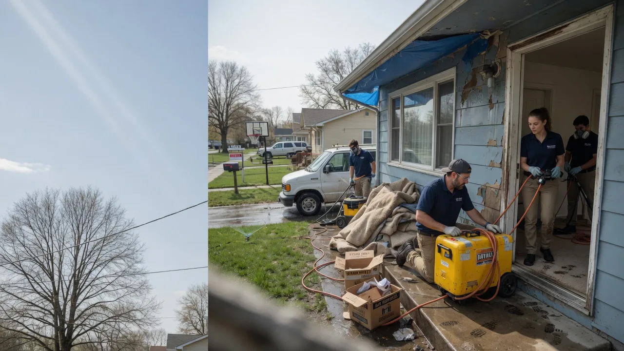 Basement Flood Cleanup in Lanark, IL near me
